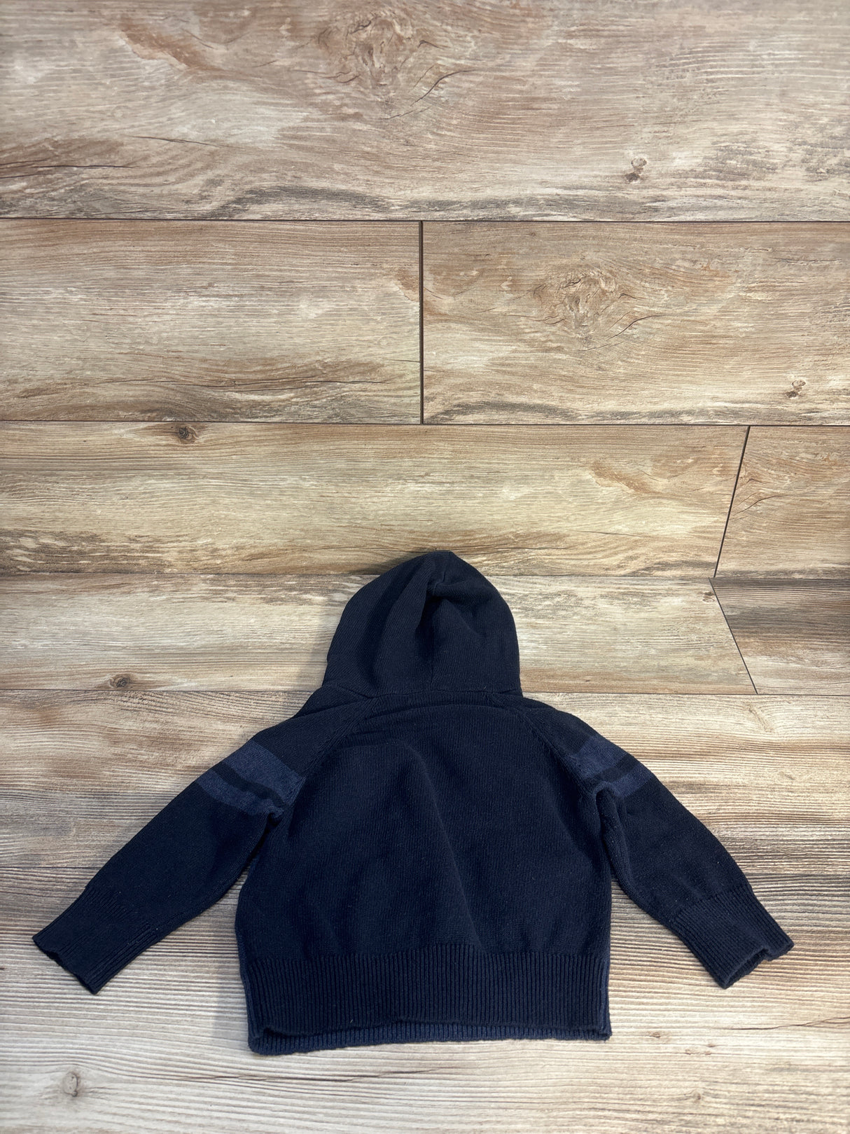 Cat & Jack Knit Hooded Sweater Navy sz 18m