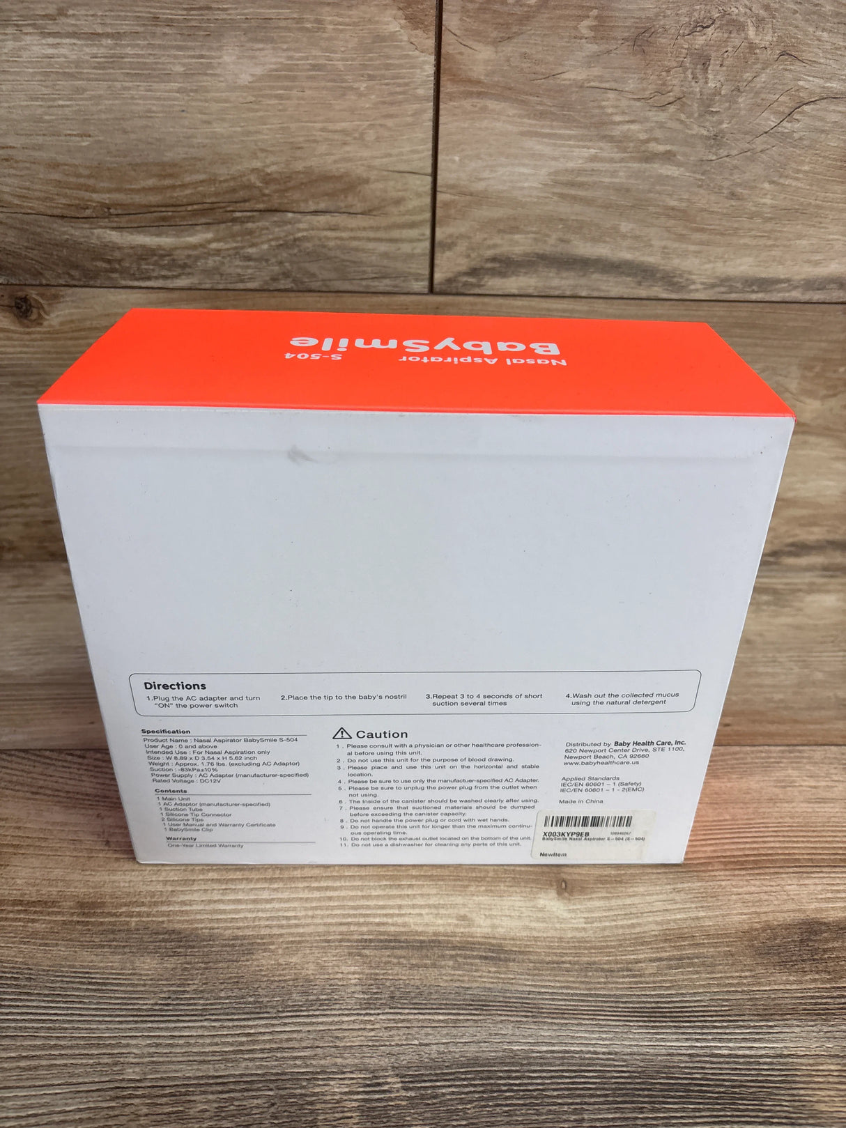 NEW BabySmile – Baby Nasal Aspirator S-504