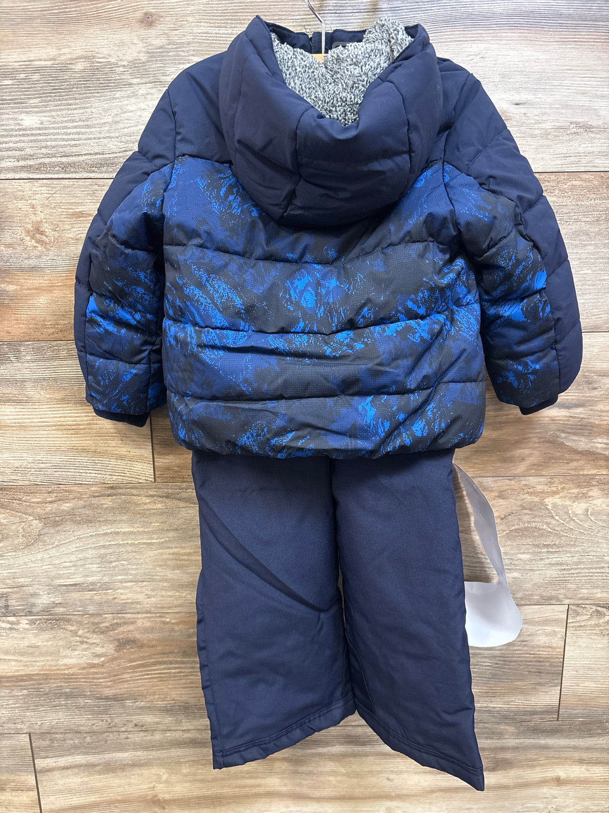 NEW Gerry 3pc Snow Jacket, Snowbib, & Beanie Set Navy sz 3T