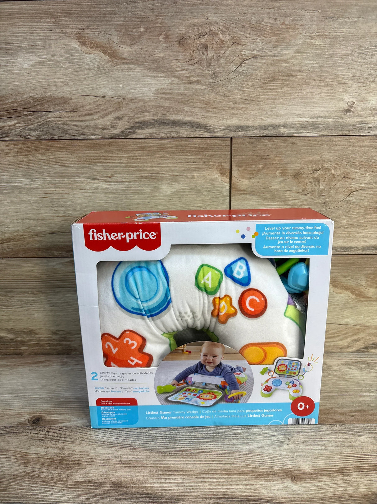 Fisher Price Littlest Gamer Tummy Time Wedge