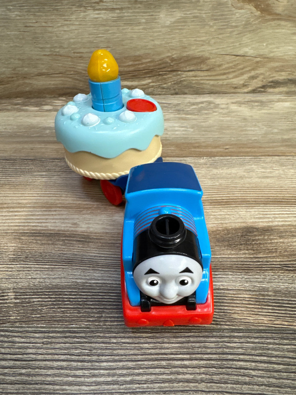 Fisher Price 3pc Thomas The Train Birthday Cake Toy