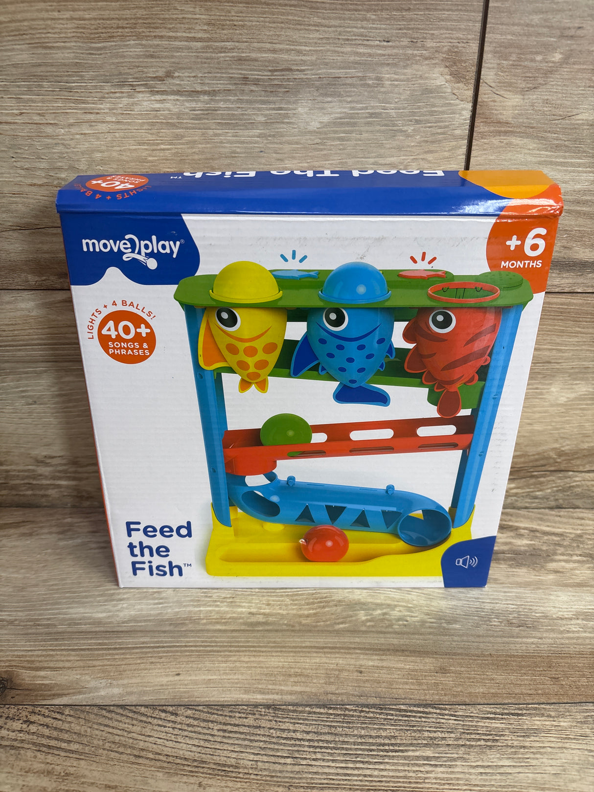 Move2Play Feed The Fish Ball Drop Toy