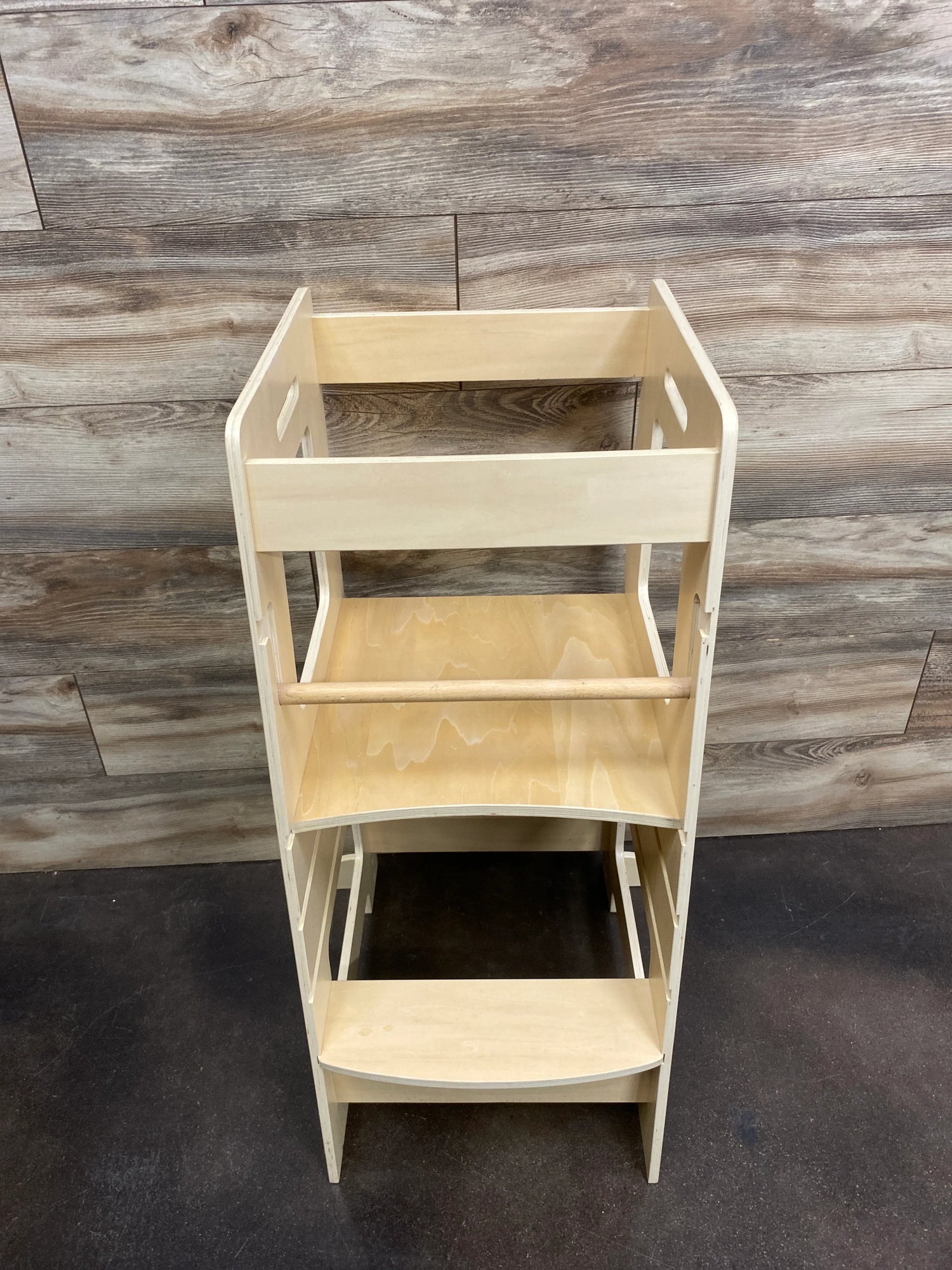 WOOD CITY Step Stool Helper Standing Tower