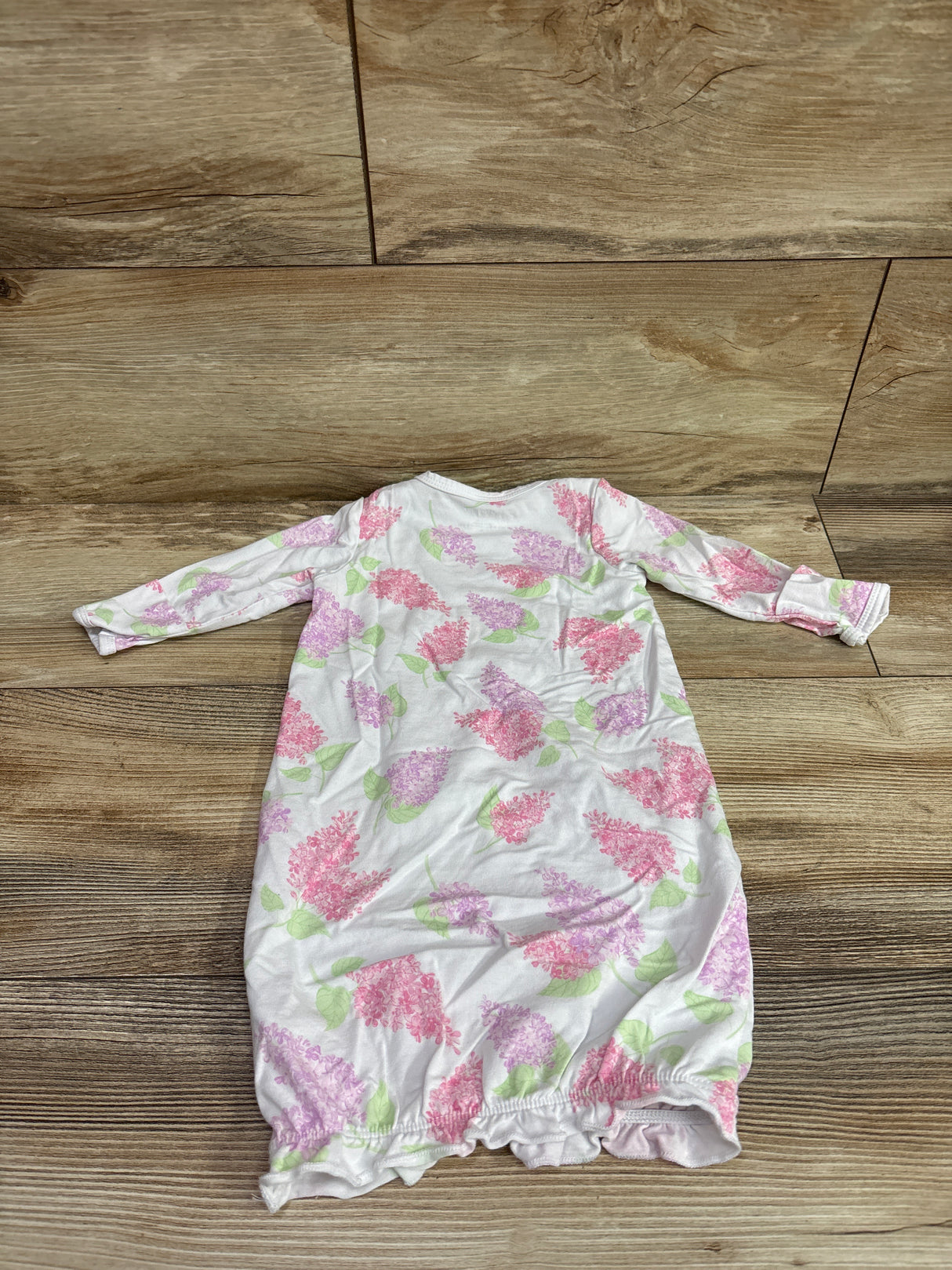 Little Me Floral Sleep Gown White sz 0-3m