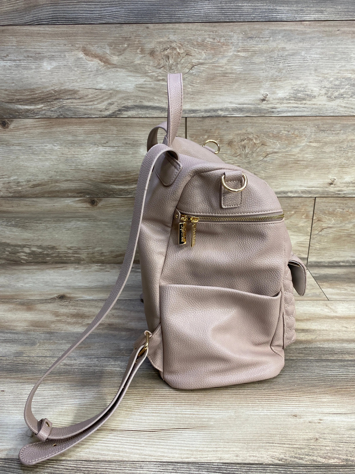 Luli Bebe Monaco Diaper Bag Dusty Rose - Me n Mommy To Be