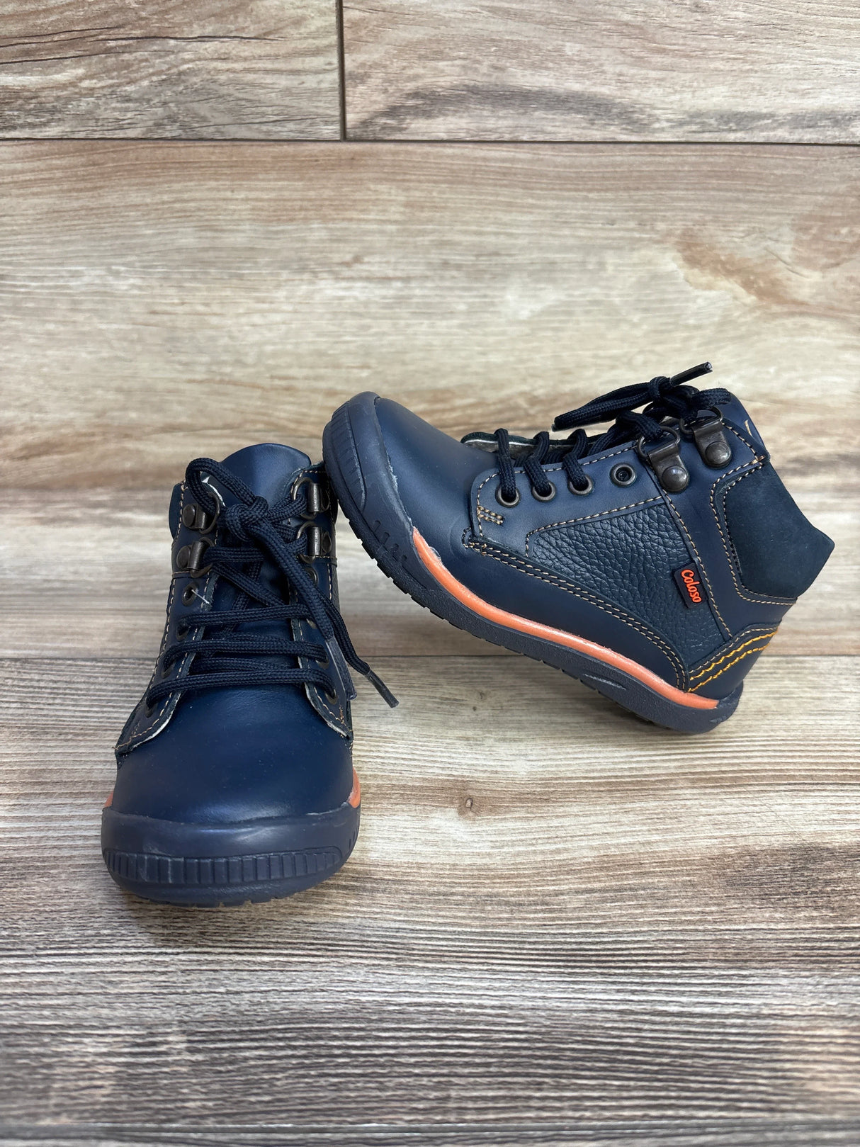 Coloso Lace-Up Boots, Blue sz 8/9c