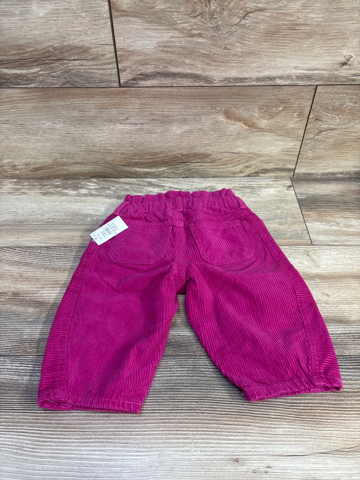 NEW Baby Gap Wide-Leg Corduroy Pants Hot Pink sz 6-12m