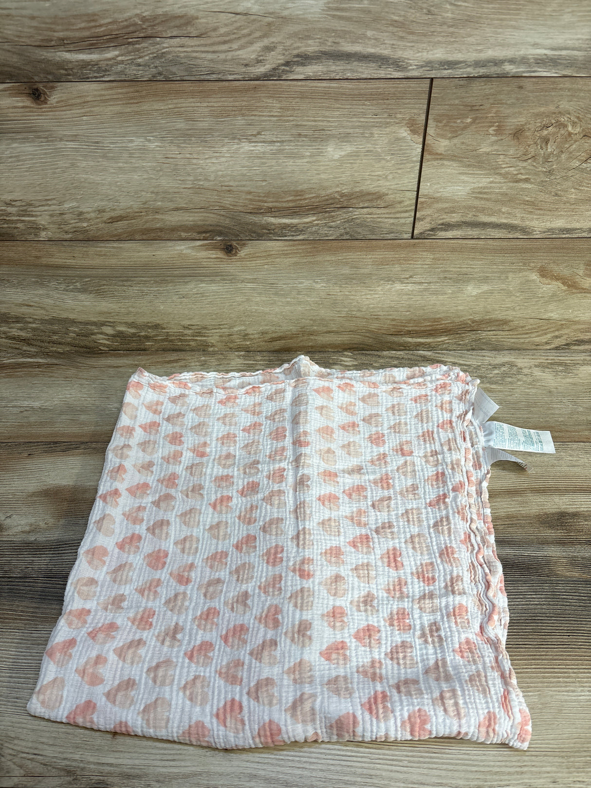 Aden + Anais Muslin Swaddle Blanket Heart Print
