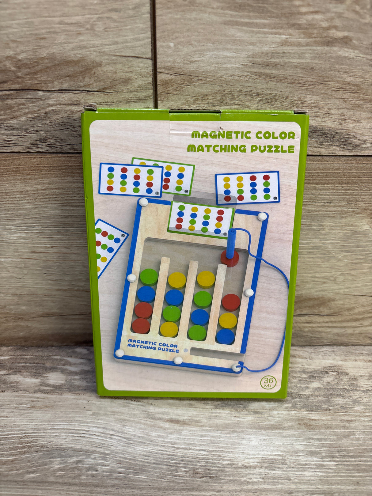 NEW Pacifiko Montessori Magnetic Wooden Color Matching Puzzle