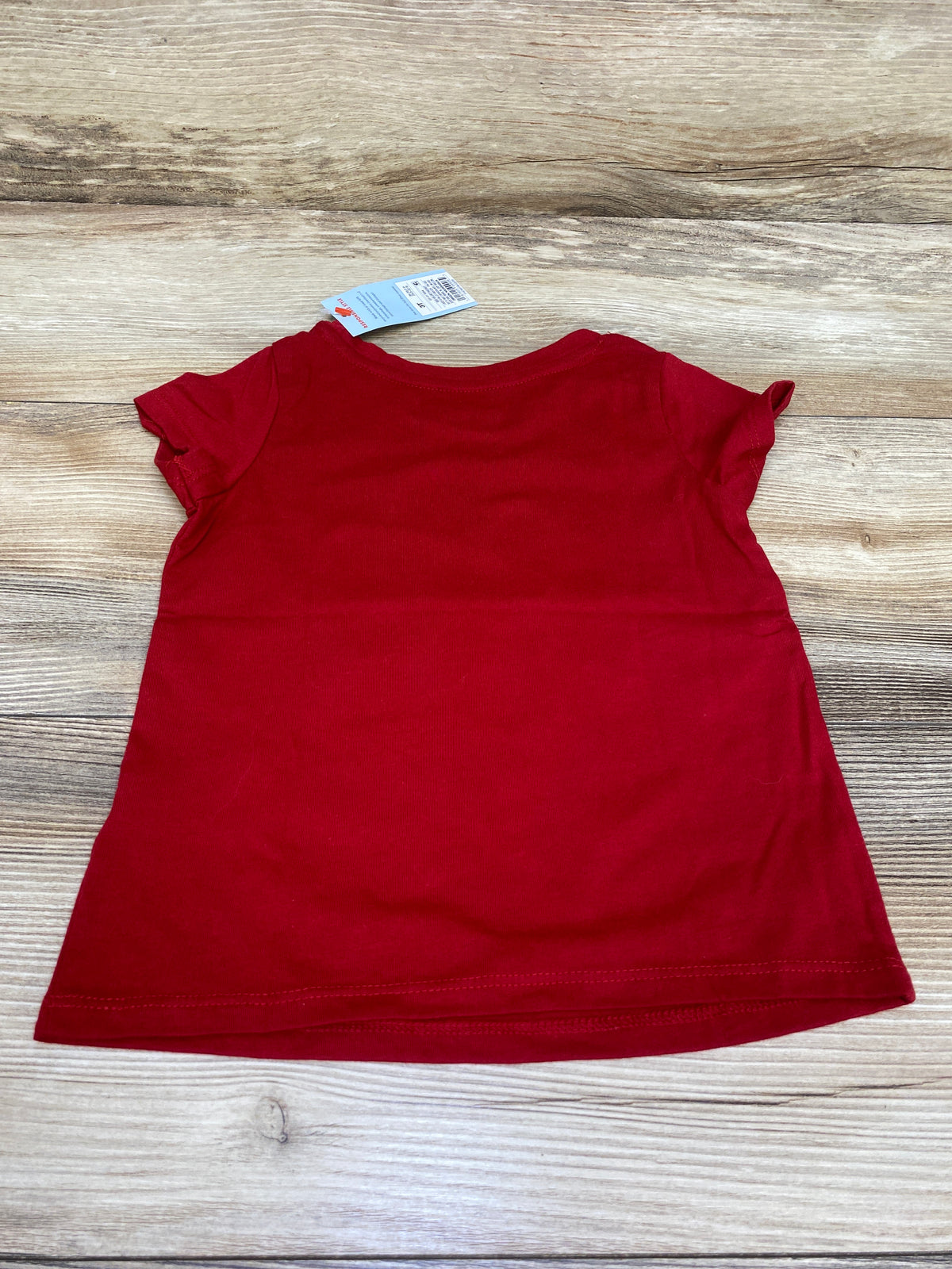 NEW Cat & Jack Bring The Joy Shirt Red sz 3T
