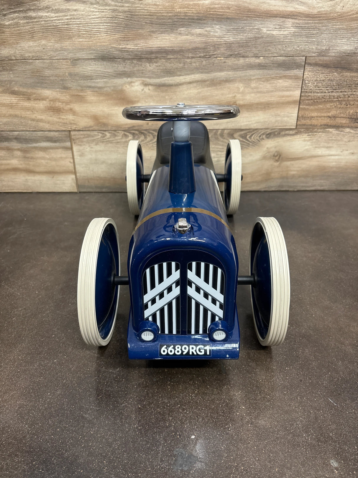 Baghera Speedster Rosalie Citroen Ride-On in Glossy Bluep