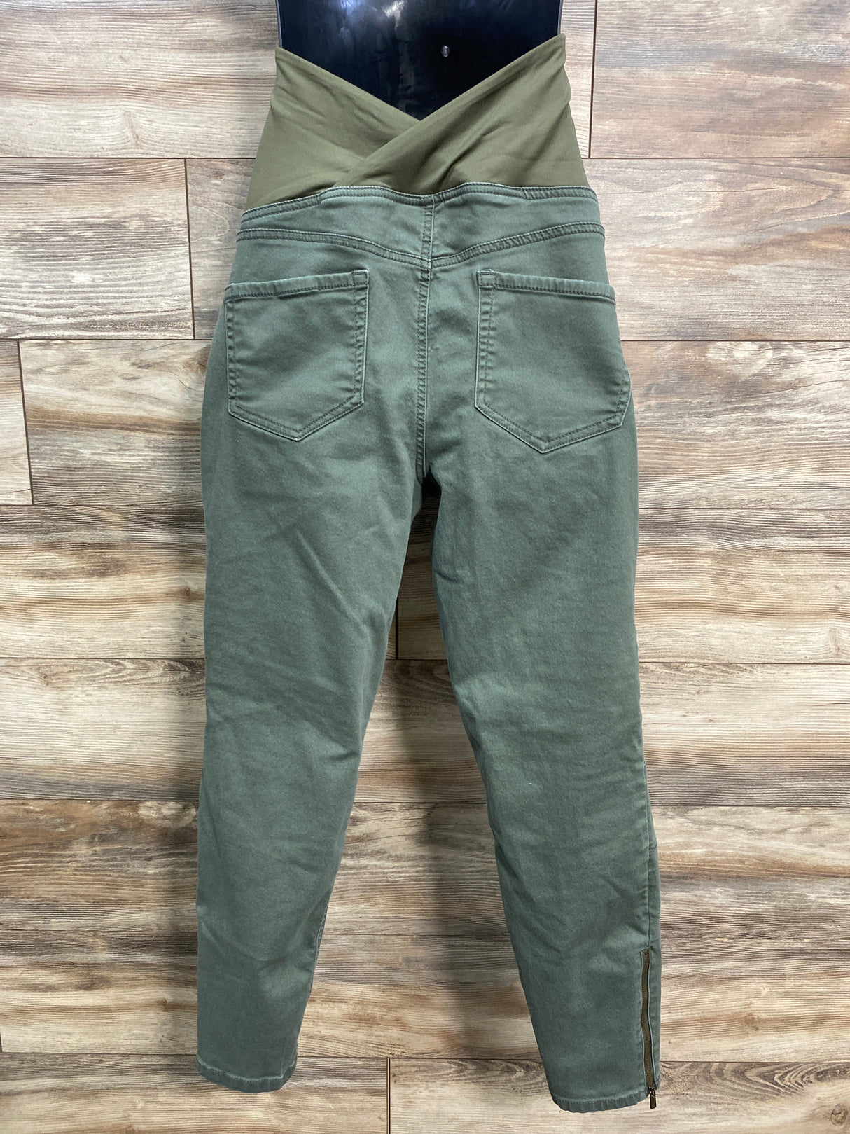 Isabel Maternity Jeggings Olive Green sz Large