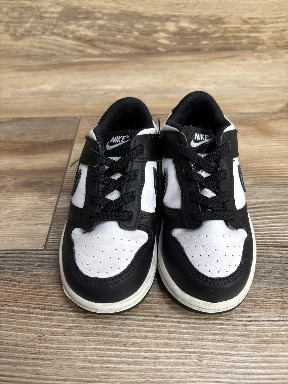 Nike Dunk Low TD 'White/Black White' Sneakers sz 9c