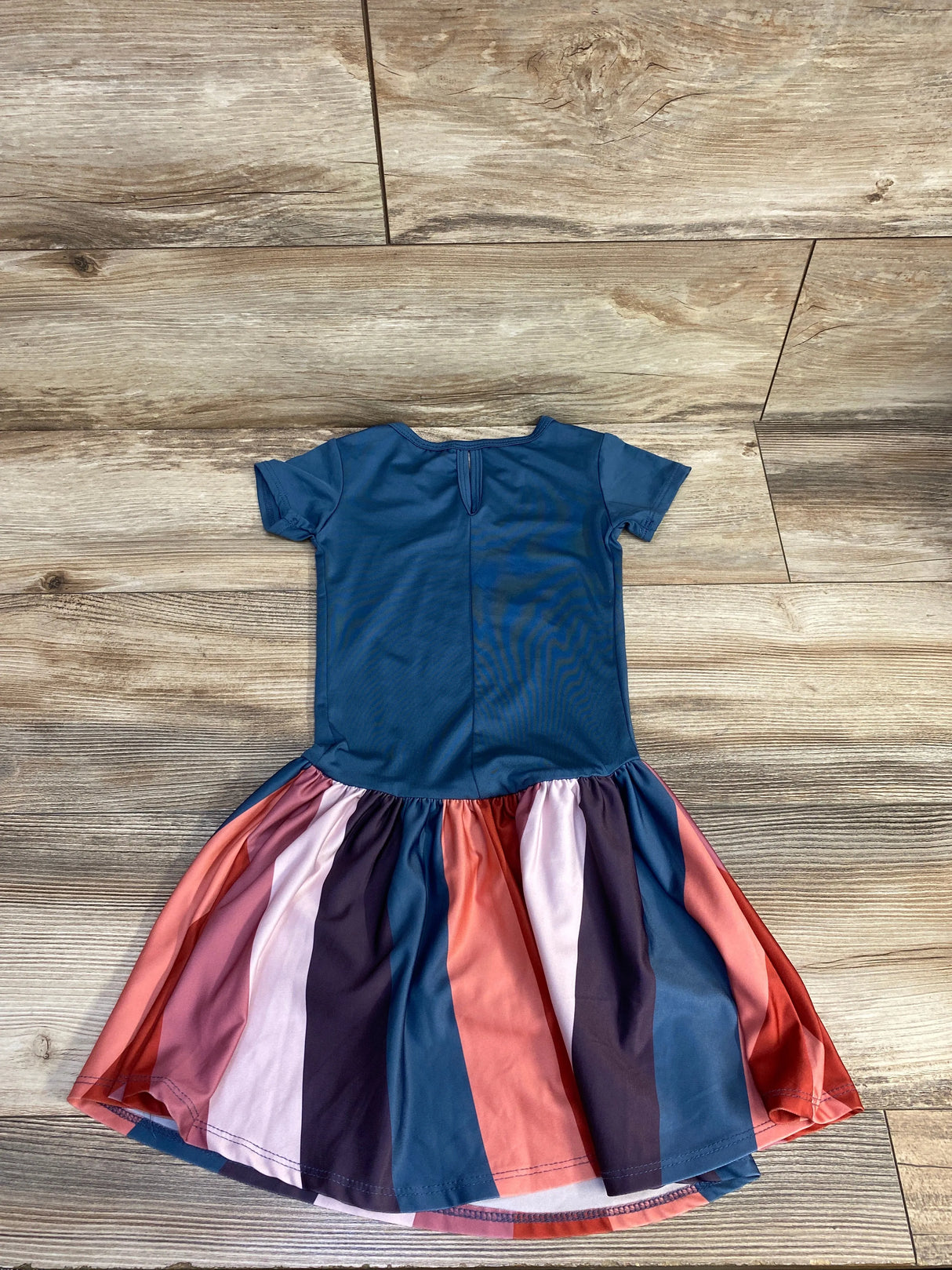 Dot Dot Smile Twirl Dress Blue sz 3-4T - Me n Mommy To Be