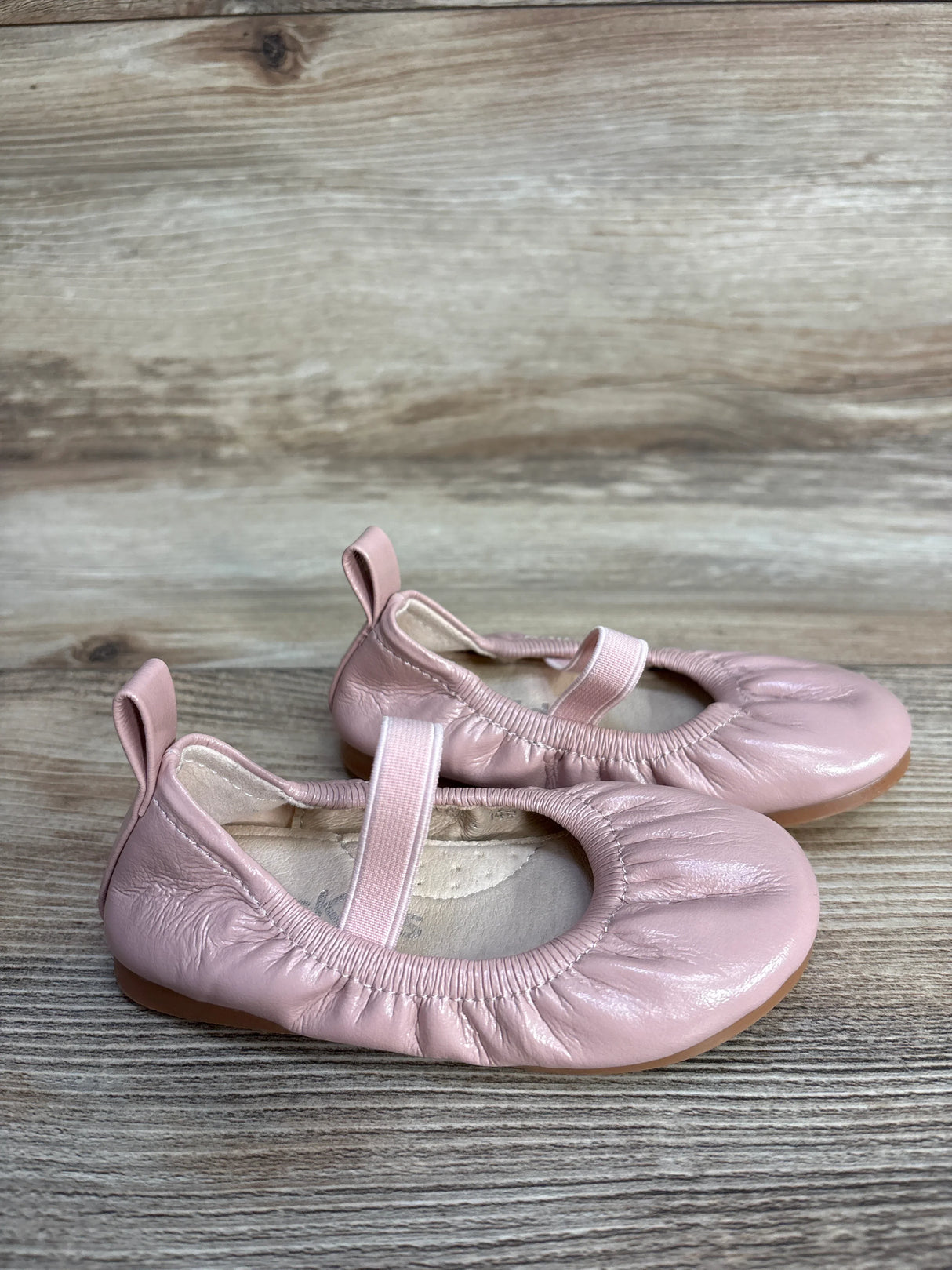 Car Kids Ballet Flats Pink sz 6/7c