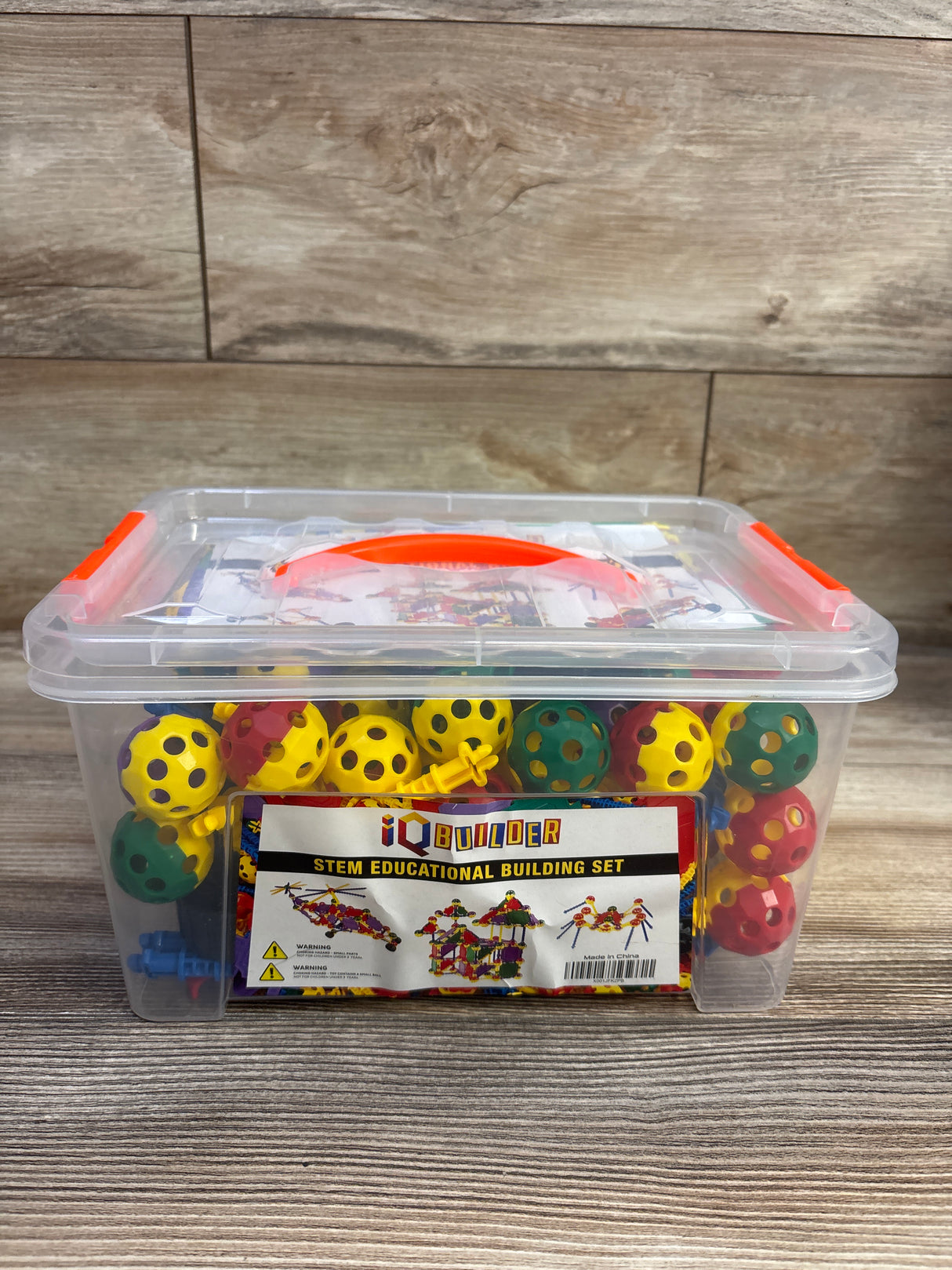 IQ Builder Stem Educational Building Blocks Playset