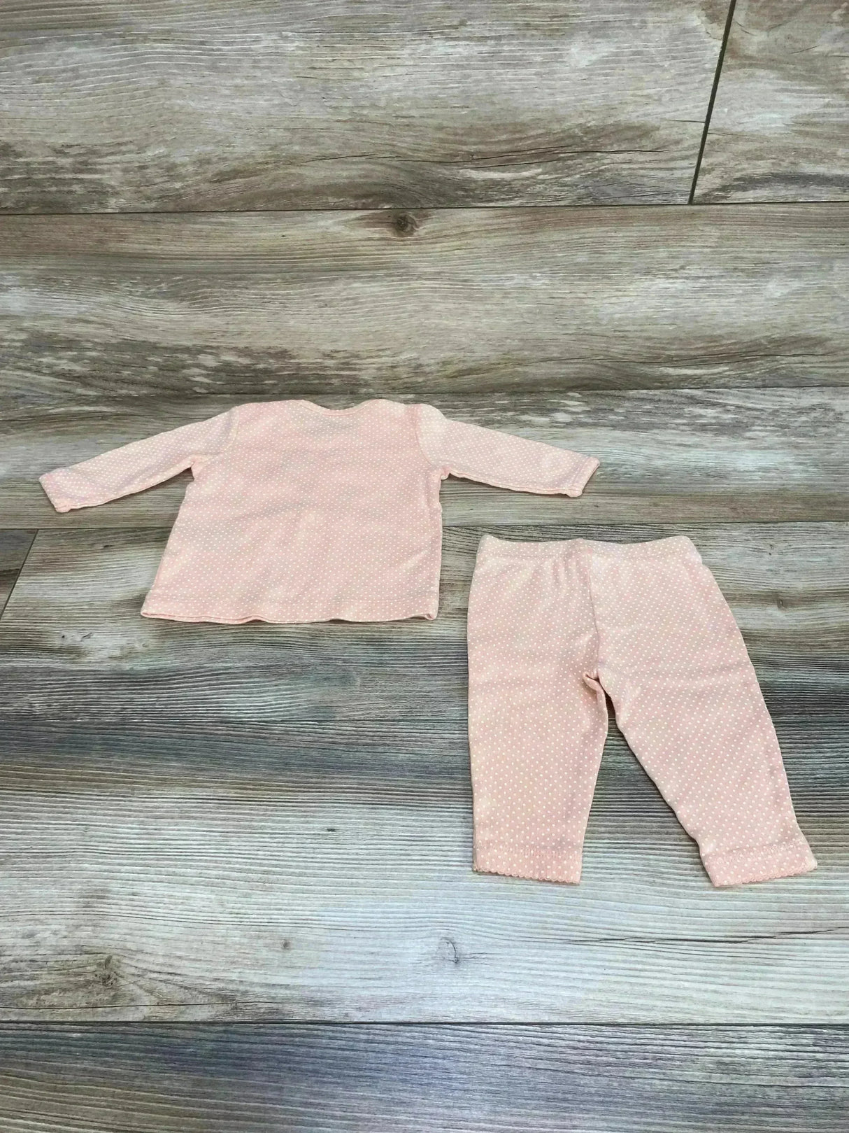 Carter's 2pc Polka Dot Top & Pants Pink sz 3m - Me n Mommy To Be