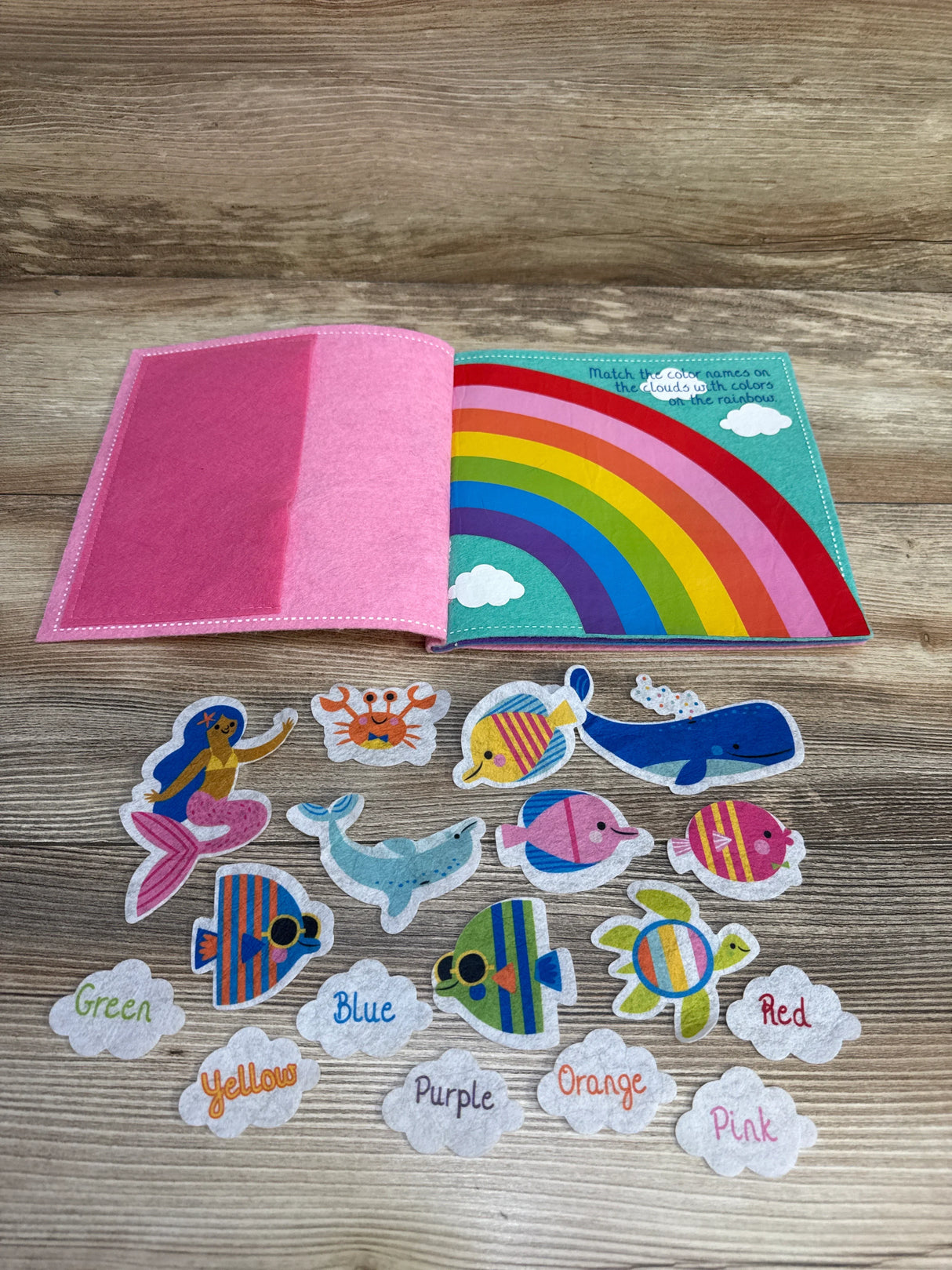 Mermaids Felt Book Activity Playset