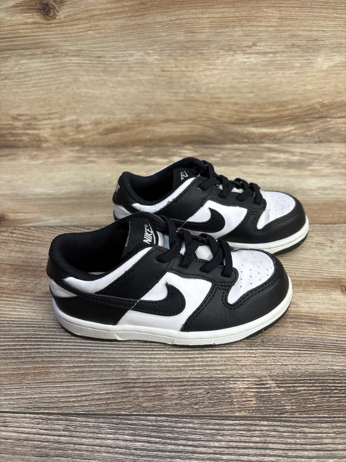 Nike Dunk Low TD 'White/Black White' Sneakers sz 9c