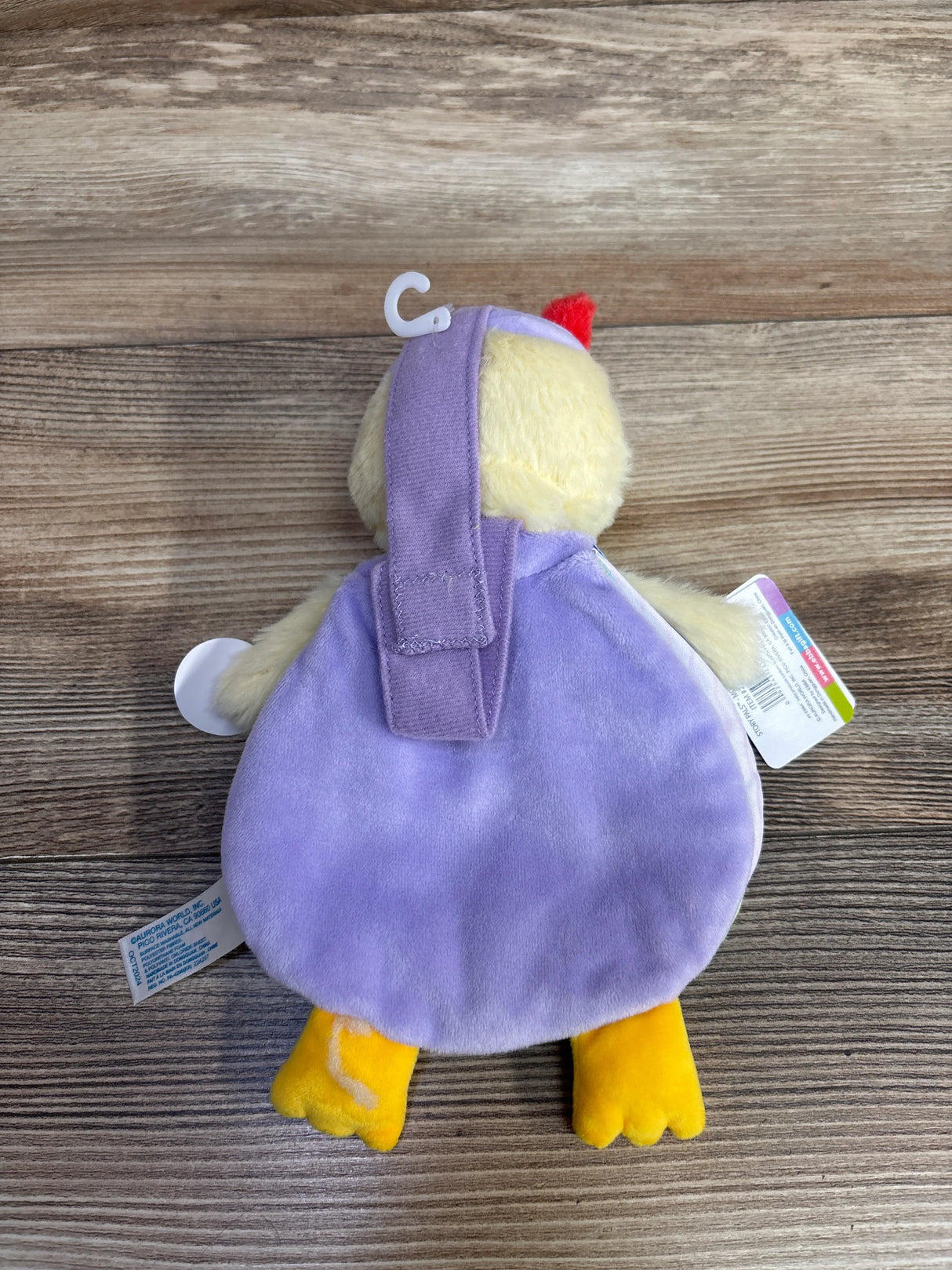 NEW ebba Baby Talk Story Pals Mother Goose Plush Book