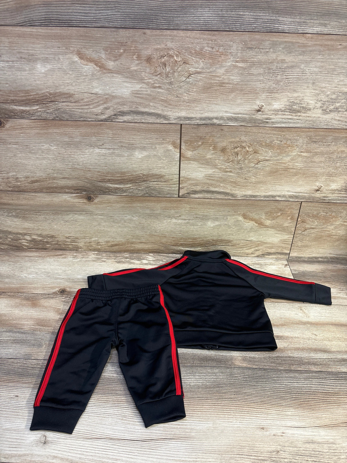 Adidas 2pc Tracksuit Black sz 3m
