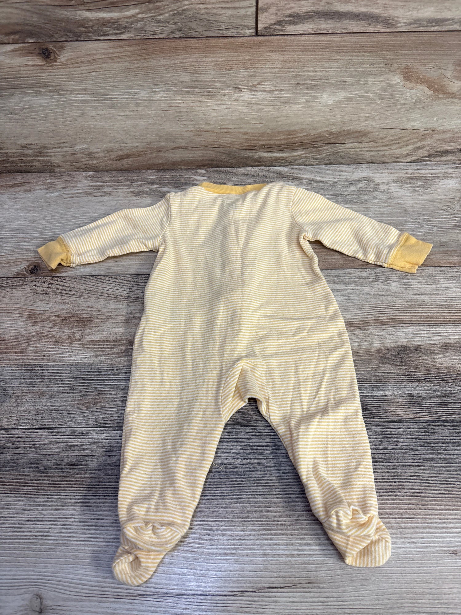 Carter's Striped Sleeper Yellow sz 3m - Me n Mommy To Be