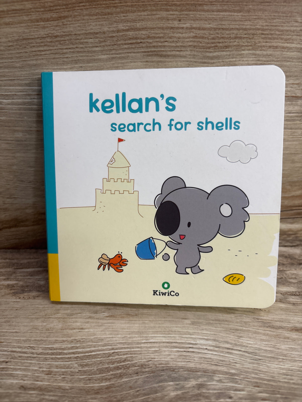 KiwiCo Kellan's Search for Shells Board Book