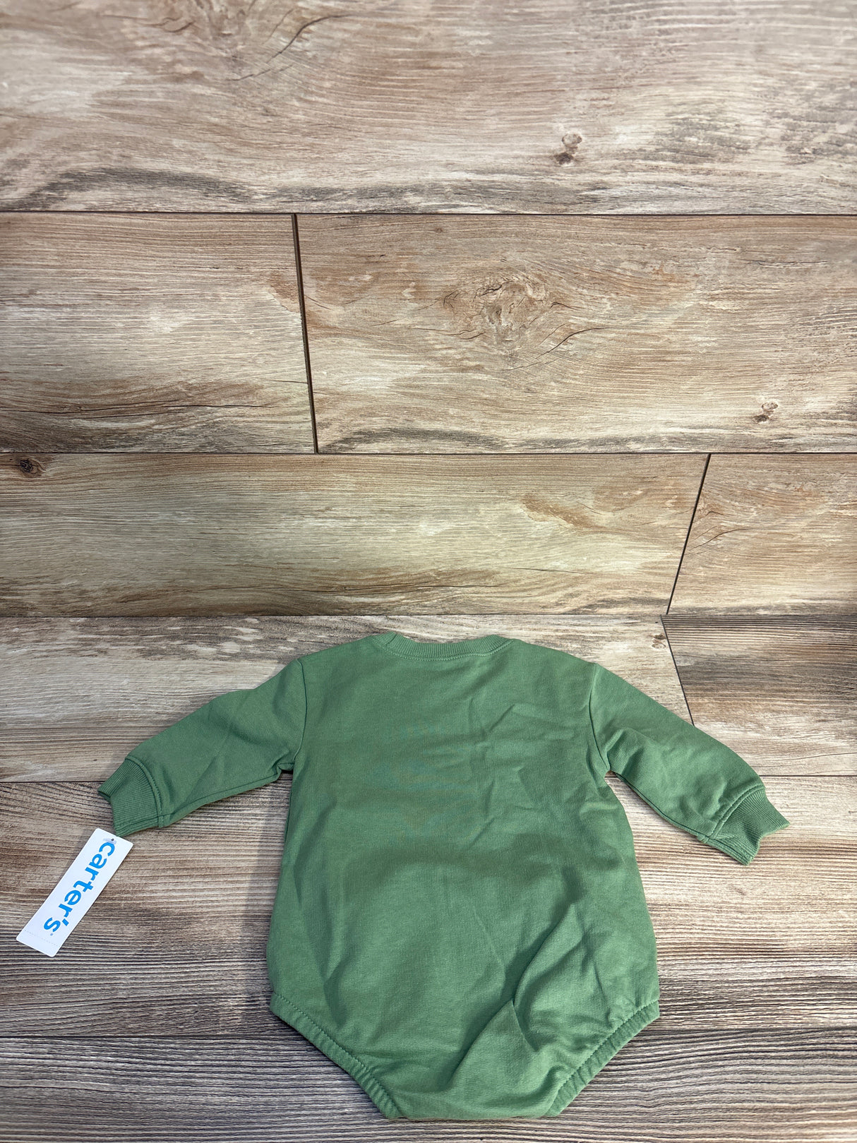 NEW Carter's Frankenstein Sweater Bubble Romper Green sz 6m