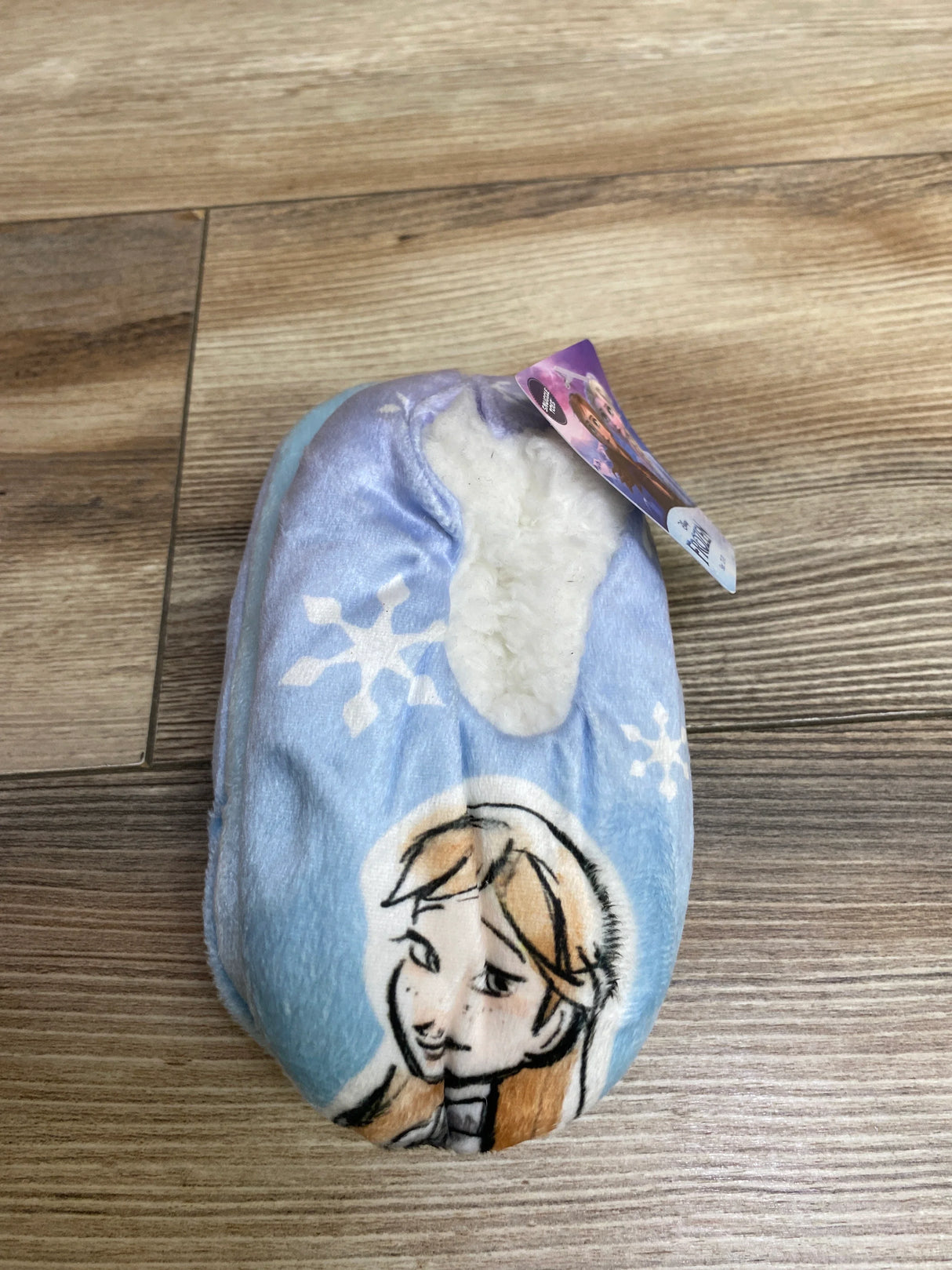 NEW Disney Frozen Slippers Blue sz 2T-3T