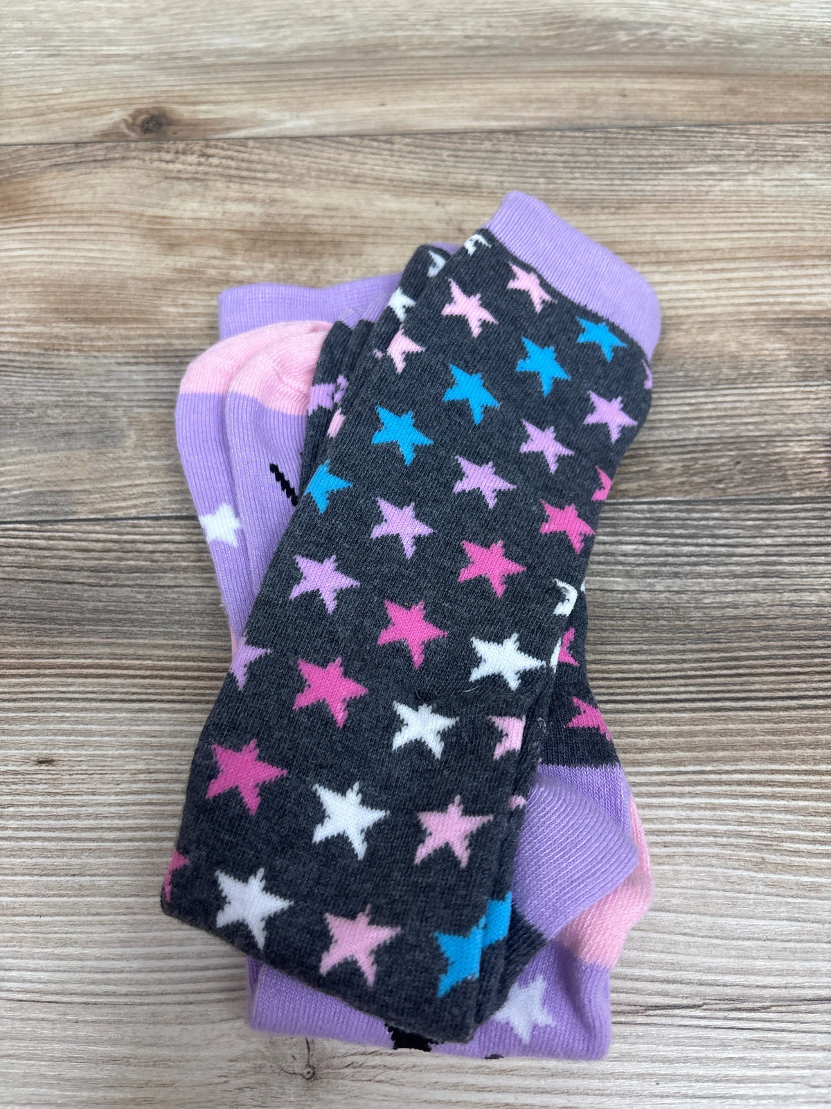 NEW Cat & Jack Knee-High Socks Unicorn 2pk sz Large 3-10Y