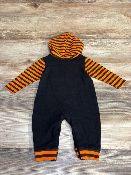 Baby Essentials My 1st Halloween Hooded Coverall Black sz 6m - Me n Mommy To Be
