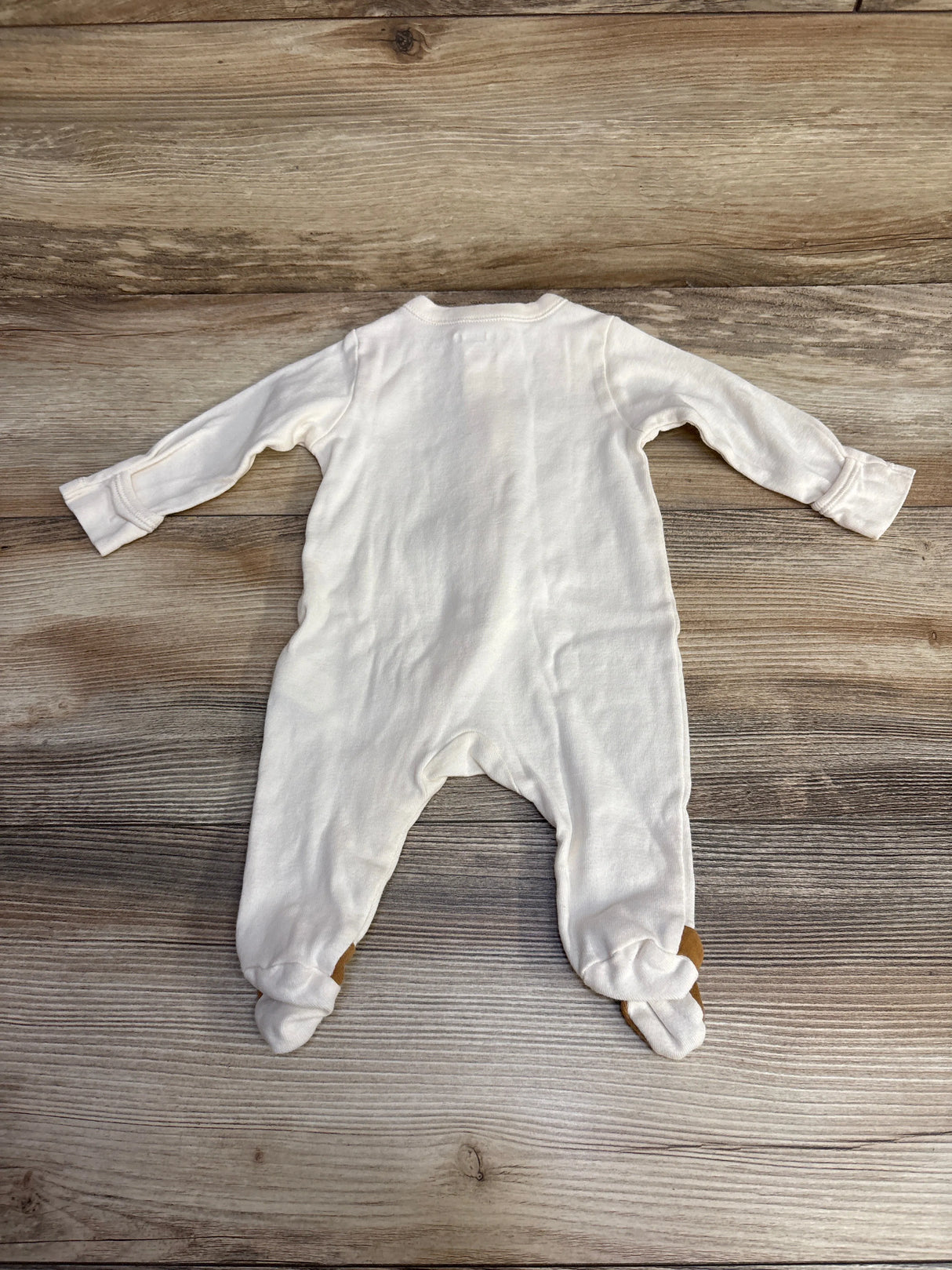 Old Navy Little Turkey Sleeper Cream sz 0-3m