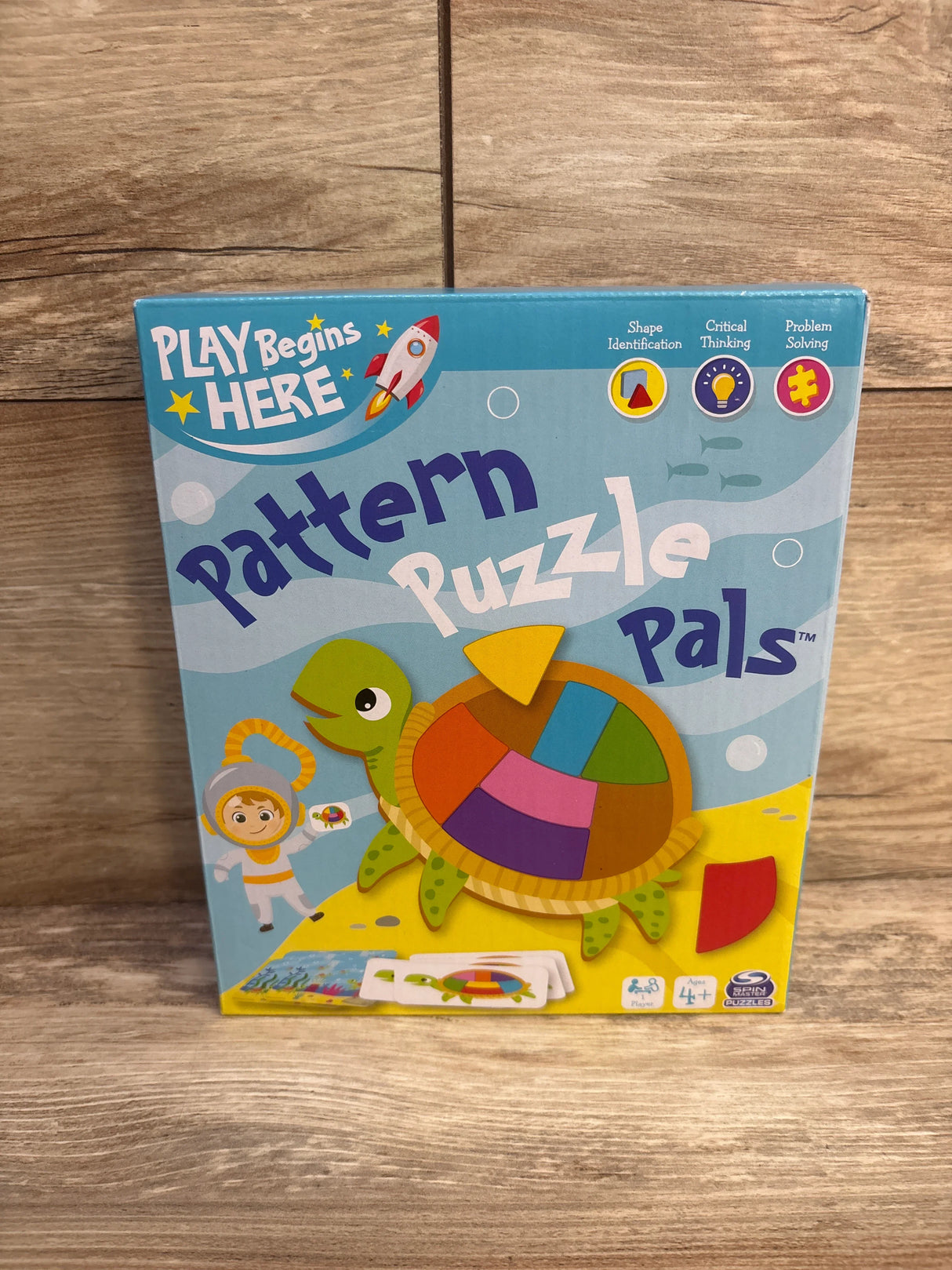 NEW Play Begins Here, Pattern Puzzle Pals Jigsaw - Me n Mommy To Be