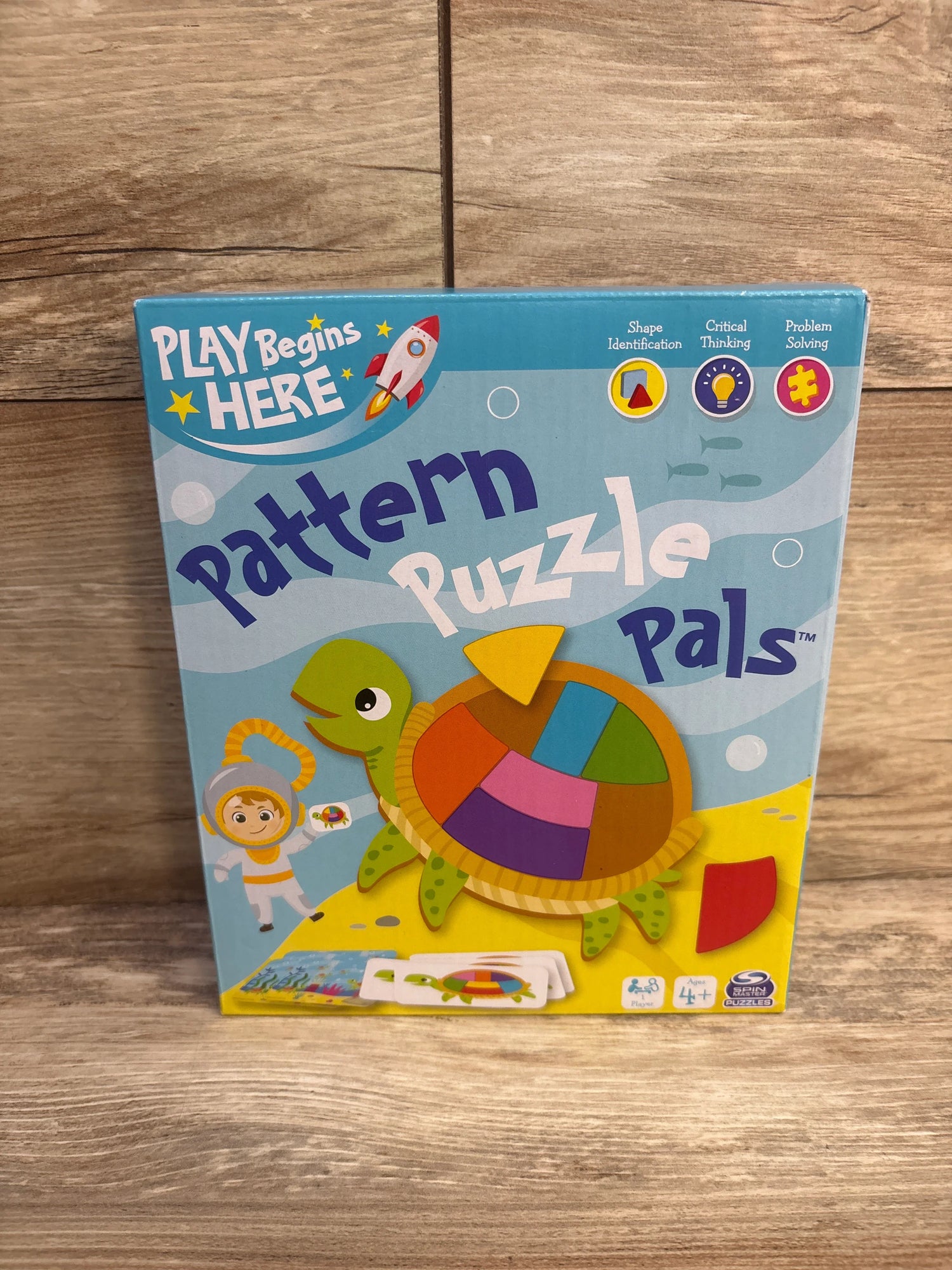 NEW Play Begins Here, Pattern Puzzle Pals Jigsaw - Me n Mommy To Be