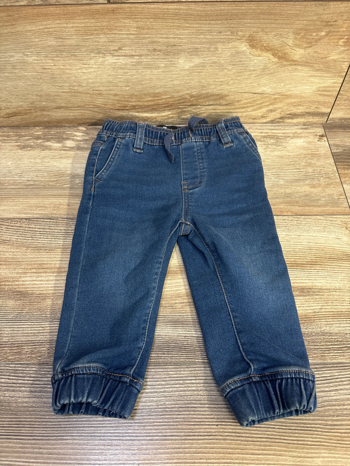 7 For All Mankind Drawstring Jeans Blue sz 12m