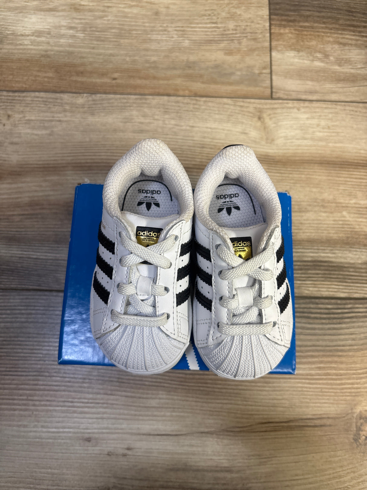 Adidas Superstar El I Sneakers White sz 4c