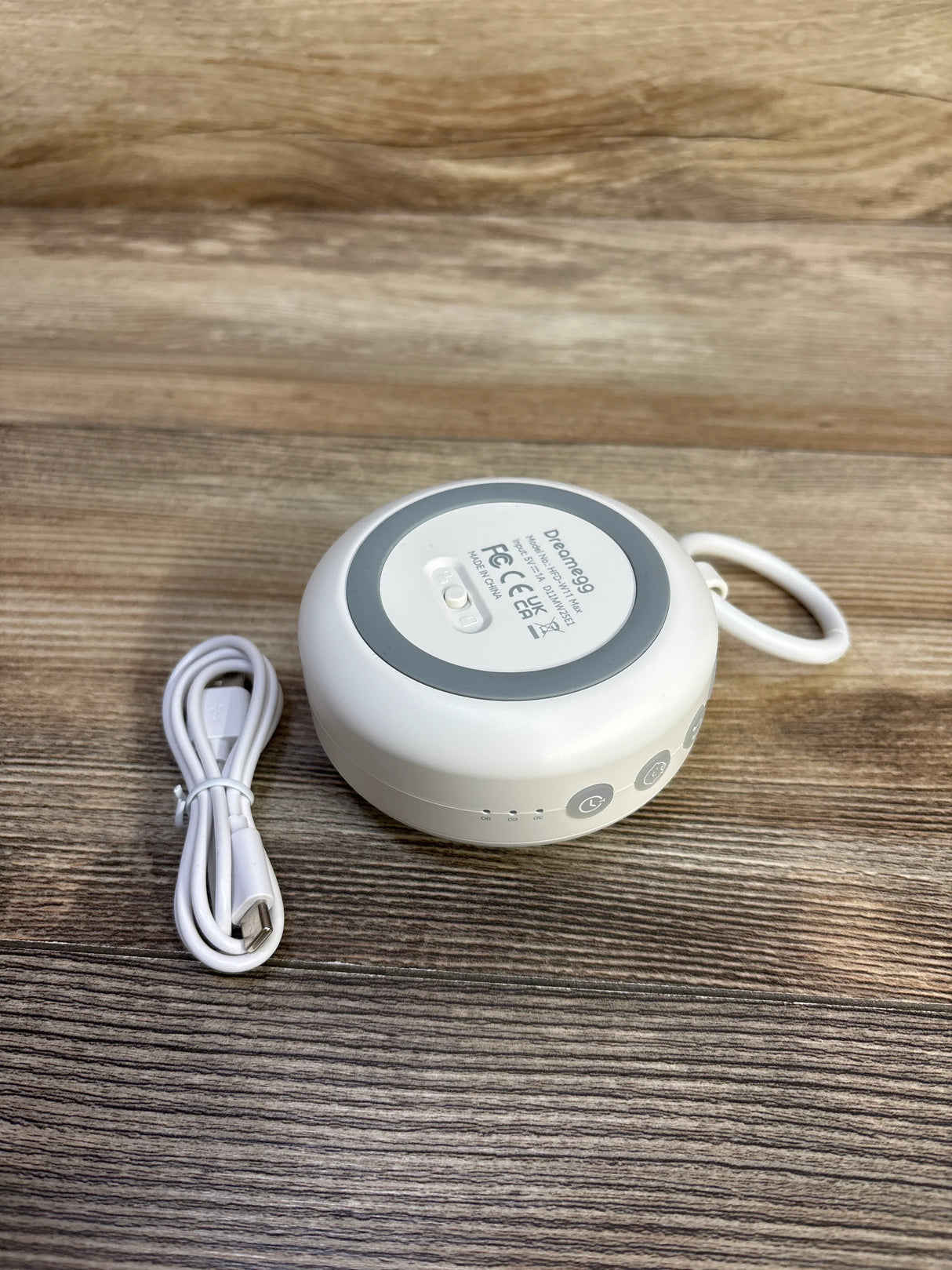 Dreamegg Sleep Lite D11 Max Travel Sound Machine, White