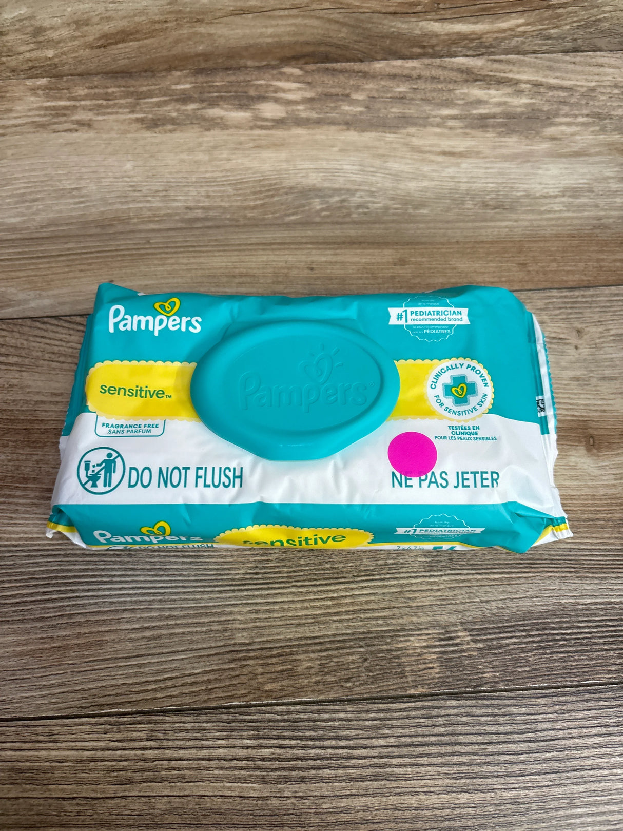NEW Pampers Sensitive Baby Wet Wipes, 56ct.