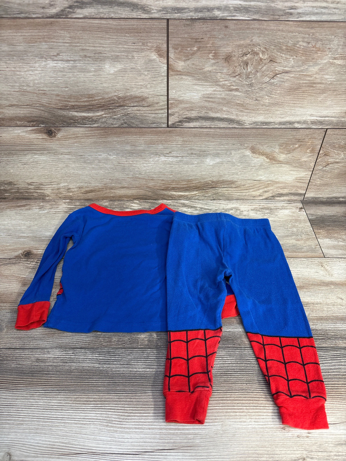 Marvel Spiderman 2pc Pajama Set Blue sz 2T
