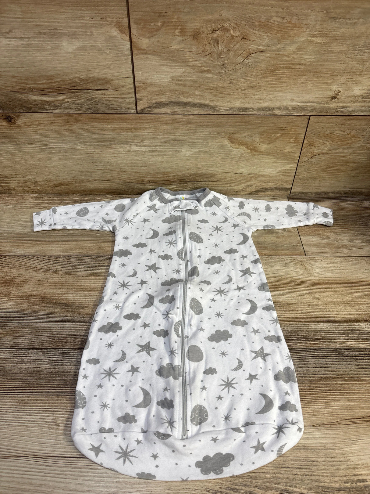 Spasilk Sleep Bag White sz 0-6m