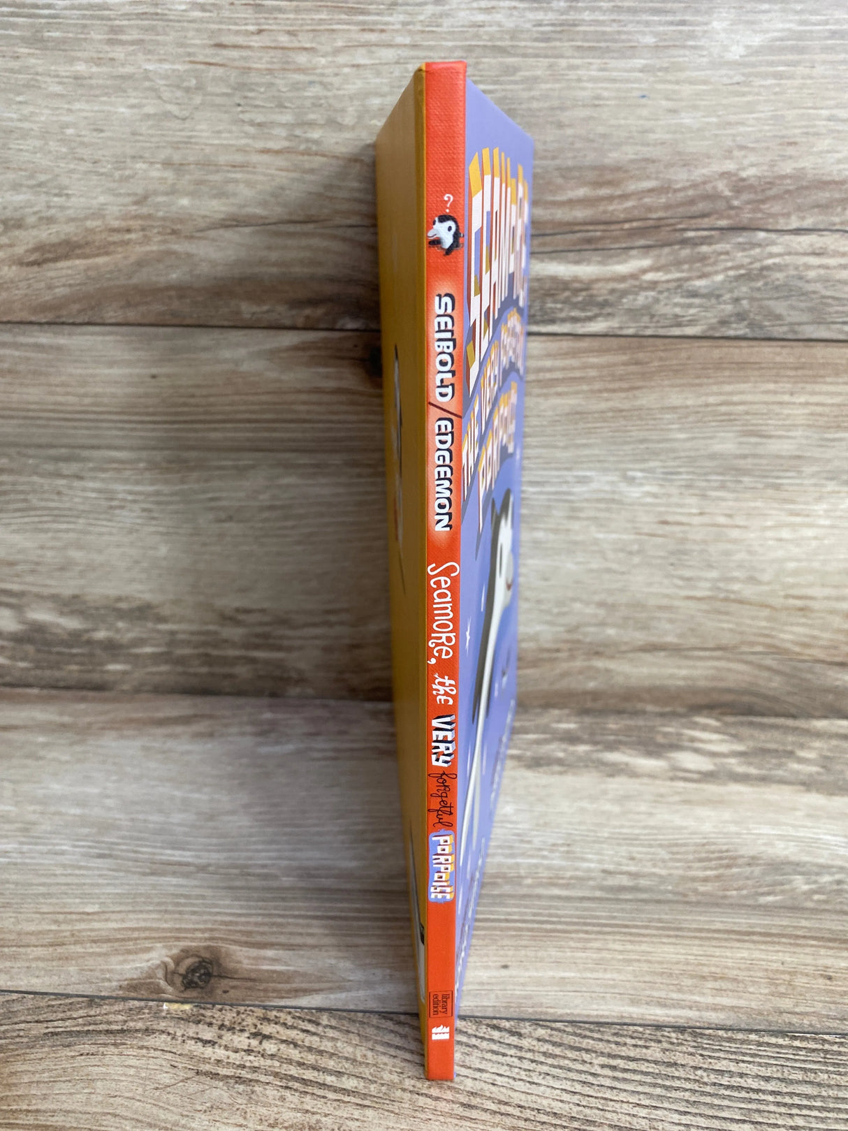 Seamore, the Very Forgetful Porpoise Hardcover Book - Me n Mommy To Be