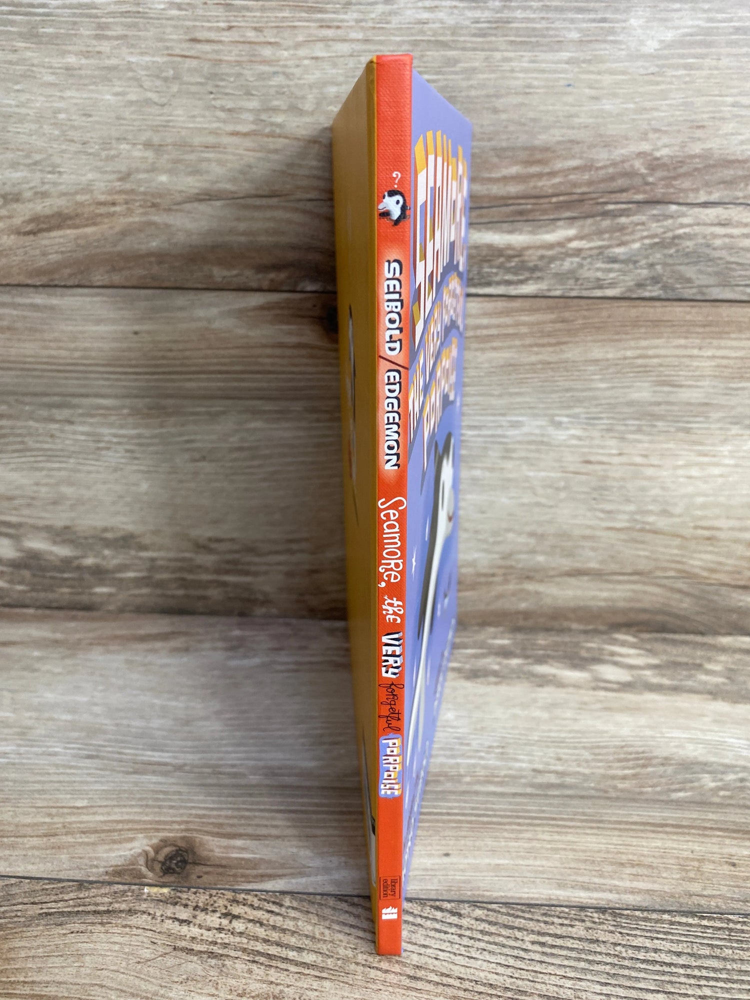 Seamore, the Very Forgetful Porpoise Hardcover Book - Me n Mommy To Be