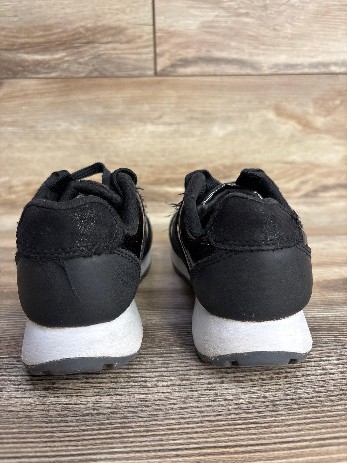 Cat & Jack Ellison Lace-Up Sneakers Black sz 13c