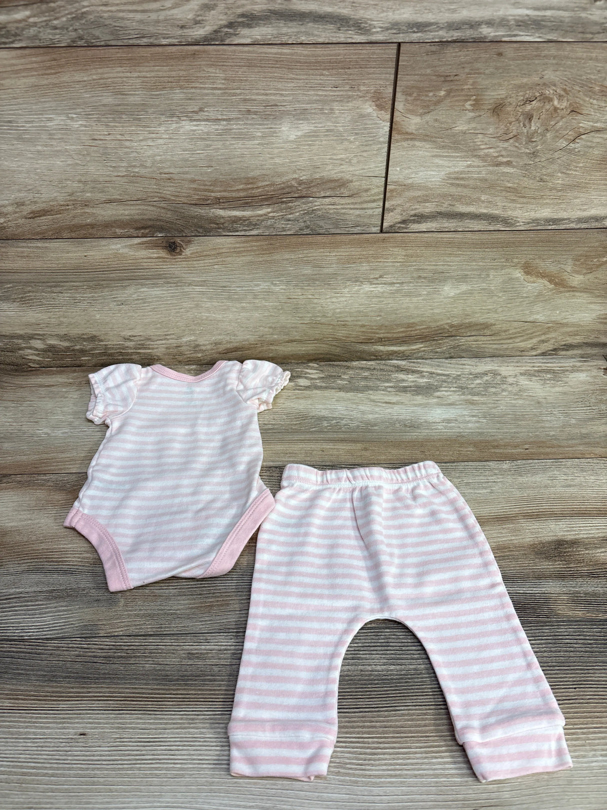 Disney Baby 2pc Minnie Mouse Bodysuit & Joggers Pink sz Newborn