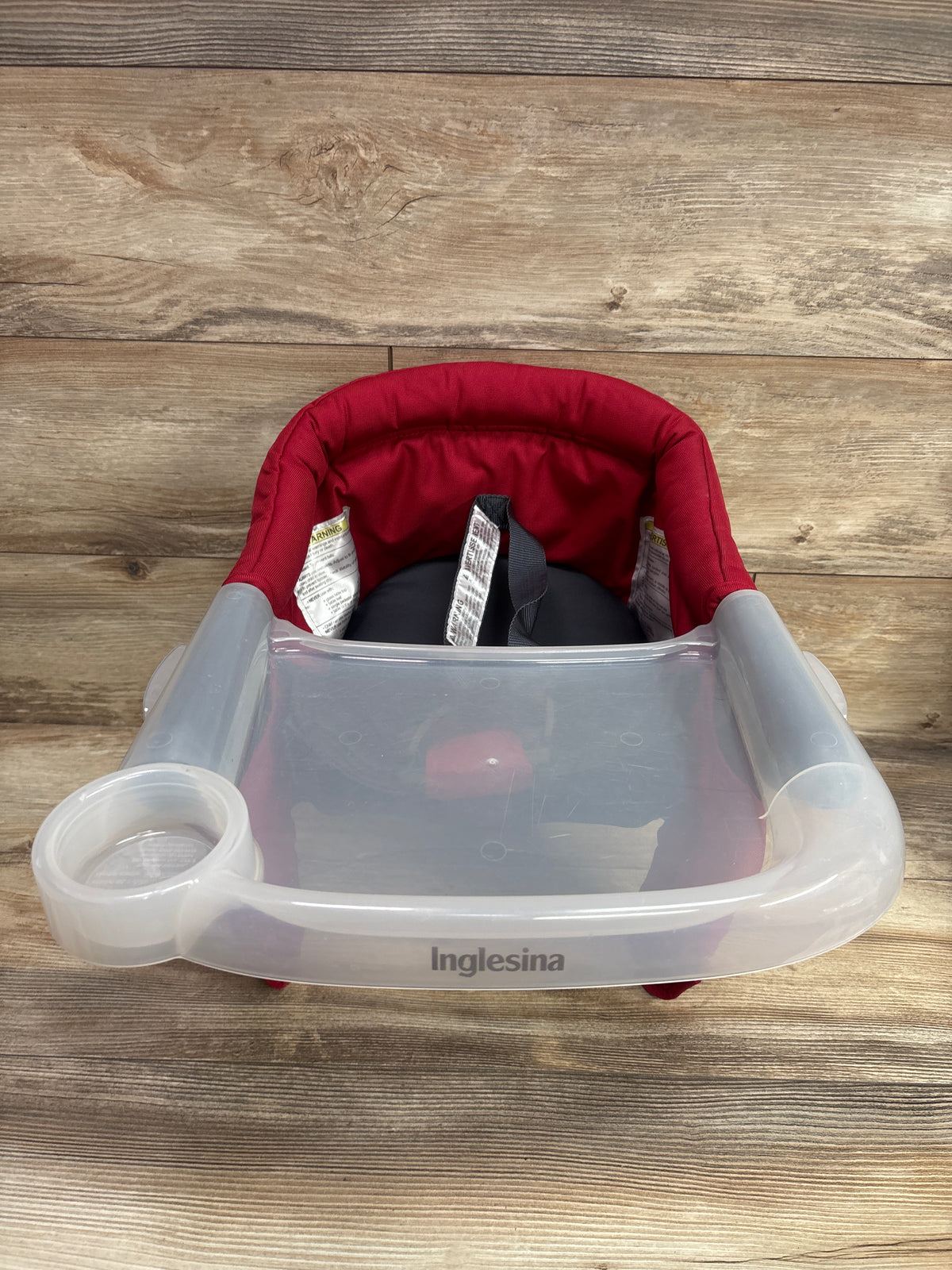 Inglesina Fast Table Hook-On High Chair with Tray, Red