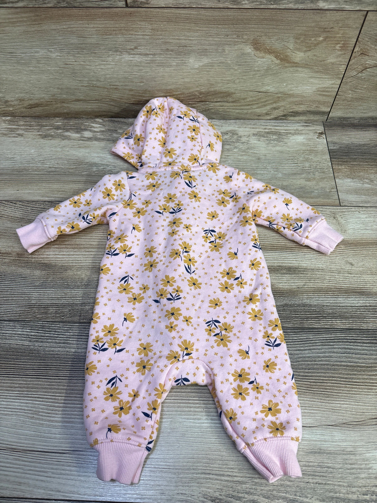 Carter's Hooded Coverall Pink sz 3m