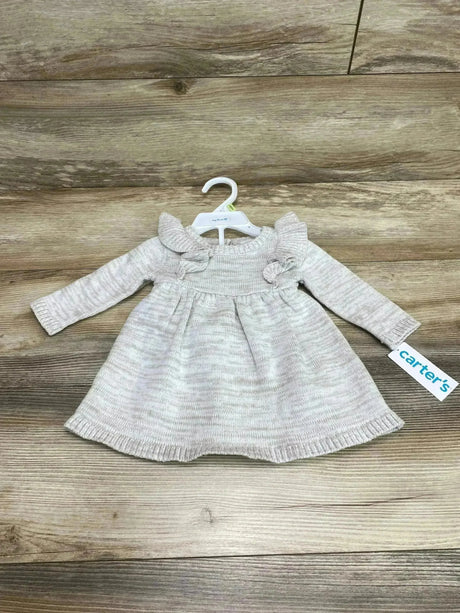 NEW Carter's Knit Sweater Dress & Bloomers Grey sz 3m - Me n Mommy To Be