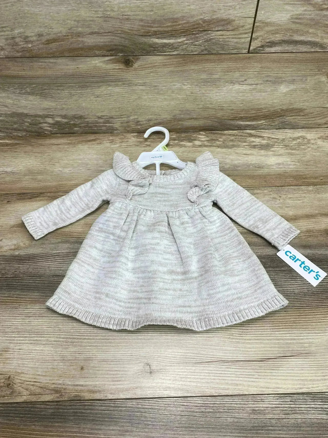 NEW Carter's Knit Sweater Dress & Bloomers Grey sz 3m - Me n Mommy To Be