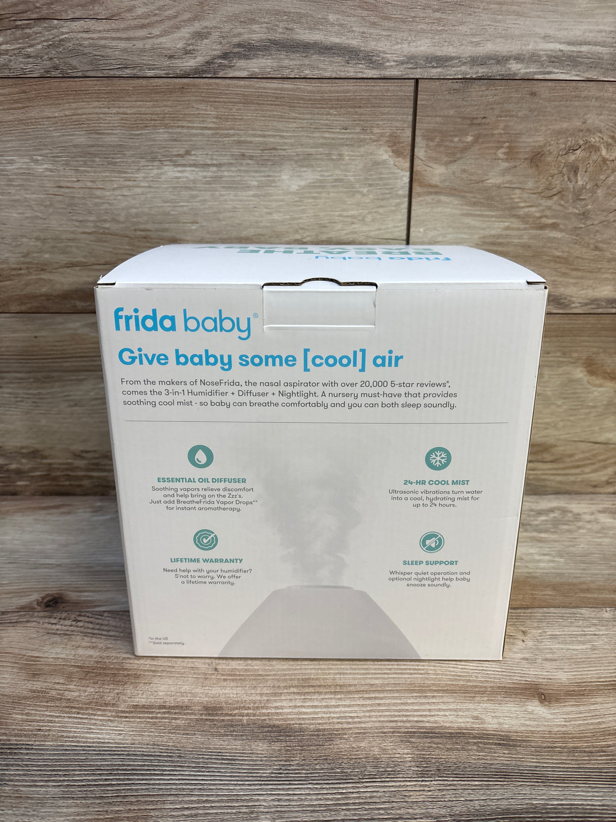 NEW Frida Baby 3-in-1 Humidifier, Diffuser, and Nightlight