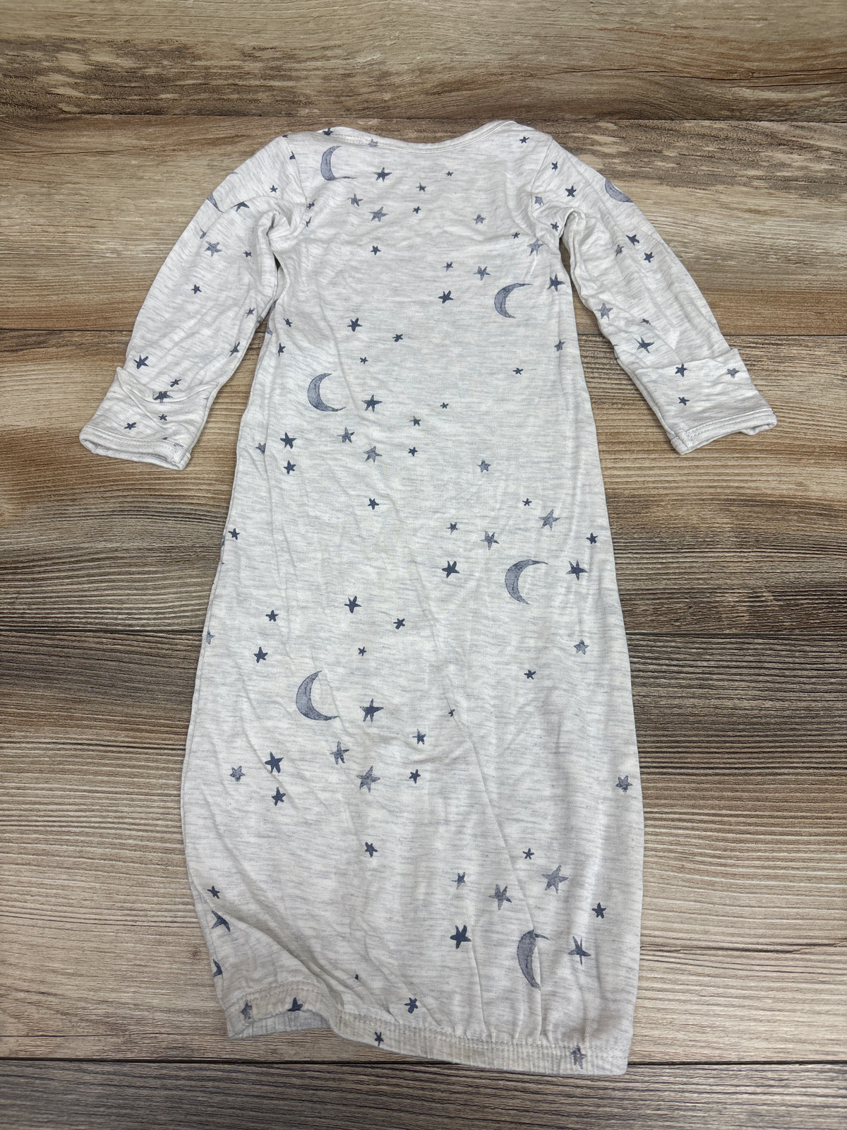 Just One You Star Print ComfySoft Sleep Gown Grey sz 3m